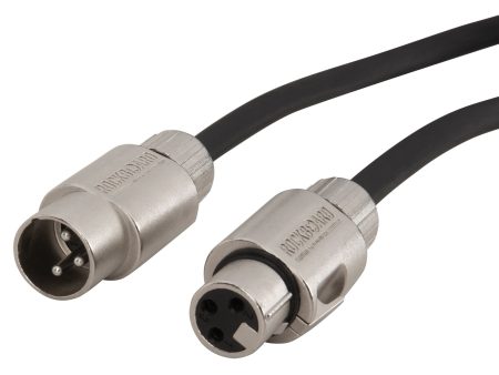 RockBoard RBO CAB F XLR 90 BK Flat XLR Cable - 90 cm   35 7 16  Online Hot Sale