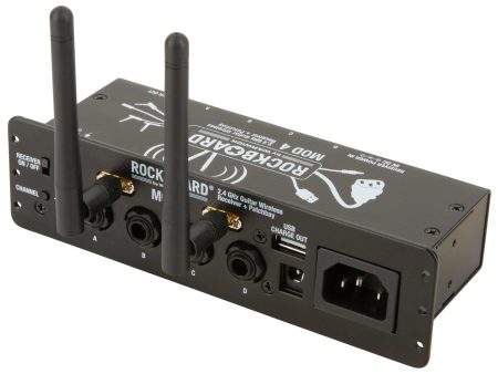 RockBoard RBO B MOD 4 2.4 GHz Guitar Wireless Receiver + TRS Patchbay Online