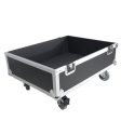 ProX XS-292922SPW Universal Flight Case Dual Line Array Speakers or Single Subwoofer w Caster Wheels Fashion