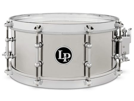 Latin Percussion LP5513-S Stainless Steel Salsa Snare - 5 1 2  X 13  Online now