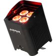 ColorKey CKU-7060 AirPar HEX 4 Battery-Powered Wireless Uplight Fashion