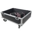 ProX XS-292922SPW Universal Flight Case Dual Line Array Speakers or Single Subwoofer w Caster Wheels Fashion