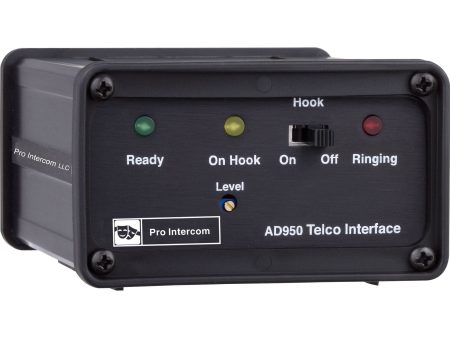 Pro Intercom AD950 Active Telephone Line Connection to Intercom Interface Fashion