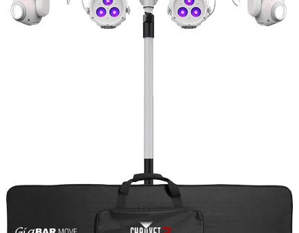 Chauvet DJ GIGBAR-MOVE-WHITE GigBar Move Lighting System (White) Discount