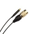 Provider Series E-CABLE Countryman E6 Cable Replacement for Audio-Technica Hirose 4-Pin (Black) Supply