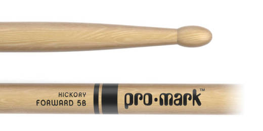 Pro-Mark TX5BW 5B Hickory Drum Sticks with Wood Tips Hot on Sale