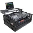 ProX XS-PRIME2 LTBL ATA Flight Case For Denon PRIME 2 DJ Controller w Laptop Shelf 1U Rack Space (Black) Cheap