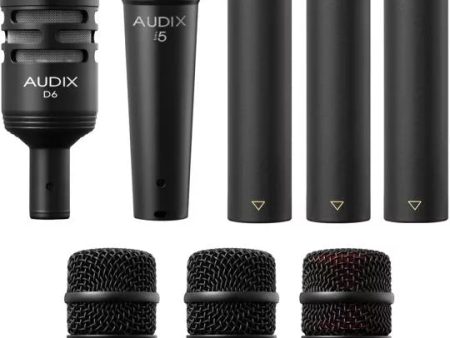 Audix DP8 8-Piece Drum Microphone Package For Sale