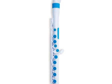 Nuvo N220JFBL jFlute 2.0 Kit with Donut Head Joint (White Blue) For Cheap