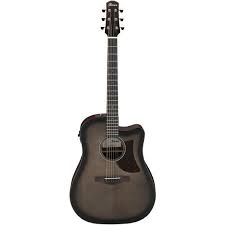 Ibanez AAD50CETCB Advanced Acoustic-electric Guitar (Transparent Charcoal Burst) Supply