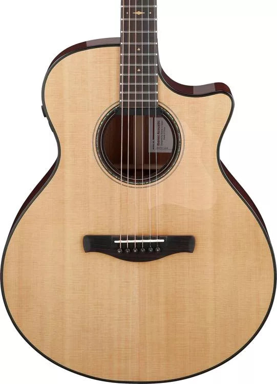 Ibanez AE410LGS Platinum Collection Acoustic-Electric Guitar (Natural Low Gloss) For Discount