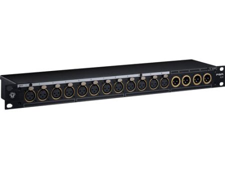 Black Lion Audio PBR XLR 16-Point Gold-Plated XLR Patchbay Sale