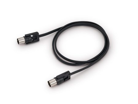 RockBoard RBO CAB MD FX 100 BK FlaX Plug MIDI Cable - 100 cm   39 3 8  For Sale