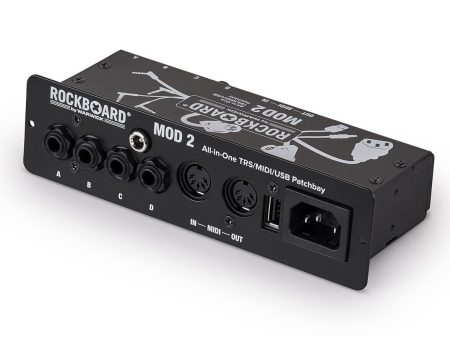 RockBoard RBO B MOD 2 V2 All-in-One TRS, MIDI & USB Patchbay For Sale