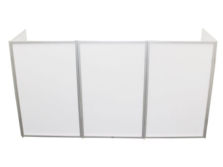 ProX XF-5X3048S 5 Panel Silver Chrome Frame DJ Facade W  Stainless Quick Release Hot on Sale