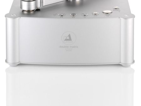 Clearaudio DOUBLE MATRIX PROFESSIONAL SONIC Deep Record Cleaner with Sonic Cleaning - Silver on Sale