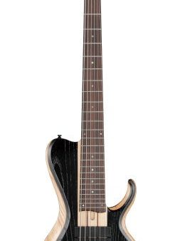 Ibanez BTB866SCWKL BTB Bass Workshop 6-String Electric Bass (Weathered Black Low Gloss) Online now