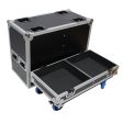 ProX X-RCF-NX15SMAX2W Stage Monitor Flight Case for 2 RCF NX 15-SMA w 4 Inch Casters Sale