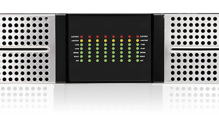 Powersoft OTTOCANALI 12K4 DSP+D Up to 12 kW for powering Lo-Z and Hi-Z transducers For Sale