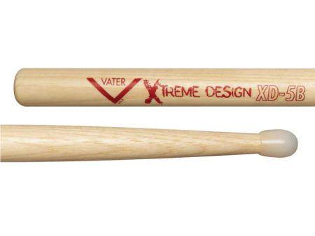 Vater VXD5BN Xtreme Design 5B Nylon Tip Drumsticks on Sale