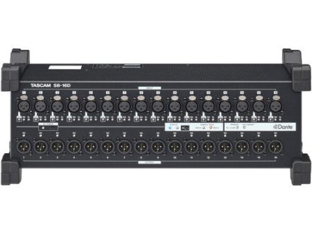 Tascam SB-16D 16x16 Dante Stage Box and Audio Interface Online