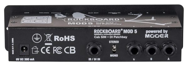 RockBoard RBO B MOD 5 Cab SIM + DI Patchbay Online Hot Sale