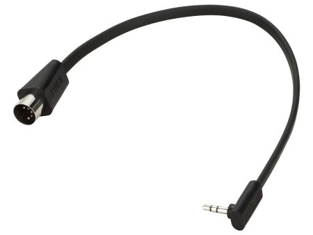 RockBoard RBO CAB F TMB 30 BK Flat TRS to MIDI Cable, TRS-MIDI Type B - 30 cm   11 13 16  Discount