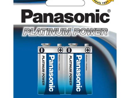 Panasonic Platinum Power Alkaline 9V (4-Pack) Batteries For Discount