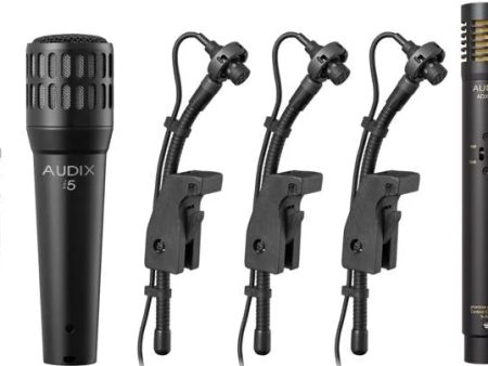 Audix DP7MICRO 7-Piece Drum Microphone Package Supply