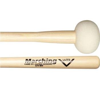 Vater MVB3 Marching Bass Drum Mallets Pair Discount