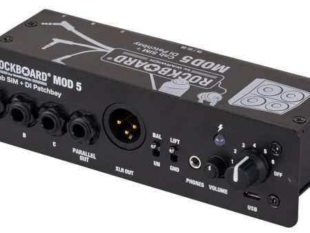 RockBoard RBO B MOD 5 Cab SIM + DI Patchbay Online Hot Sale