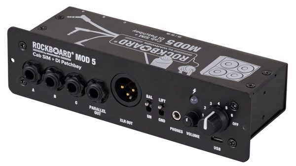 RockBoard RBO B MOD 5 Cab SIM + DI Patchbay Online Hot Sale