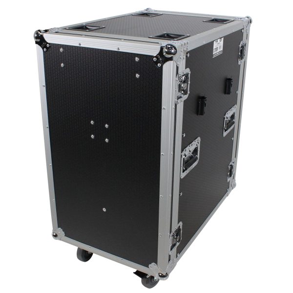 ProX T-18RSS24WDST 18U Space Amp Rack Mount ATA Flight Case 24 Inch Depth w Casters Online Hot Sale