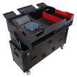 ProX XZF-DNSC6000 Flip-Ready Easy Retracting Hydraulic Lift Case for Denon DJ SC 6000 PRIME and X1850 PRIME For Sale