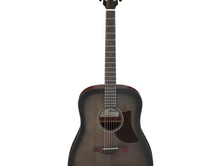 Ibanez AAD50TCB Advanced Acoustic Guitar (Transparent Charcoal Burst) Online Sale