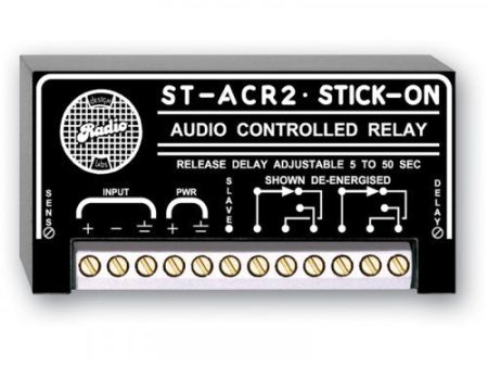 RDL ST-ACR2 Line-Level Audio Controlled Delay Relay For Discount