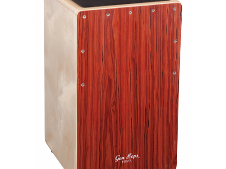 Gon Bops FSCJM Fiesta Cajon - Mahogany, with Gig Bag For Cheap