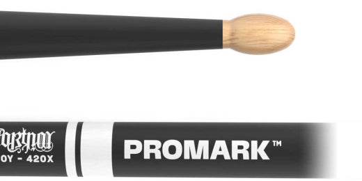 Pro-Mark TXMP420XW-AG Mike Portnoy ActiveGrip 420X Hickory Oval Wood Tip For Sale