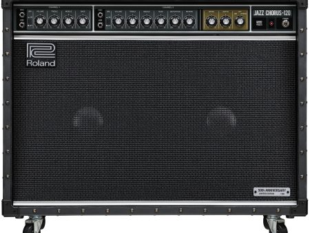 Roland JC-120 Jazz Chorus 2 x 12-inch 120-watt Stereo Combo Amp (Roland 50th Anniversary Edition) (Limited Product Availability Special Order) For Cheap