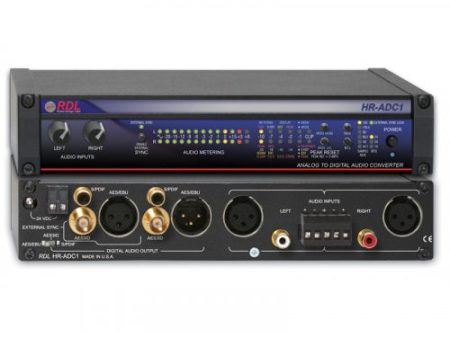 RDL HR-ADC1 Analog to Digital Audio Converter Supply