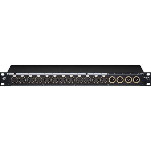 Black Lion Audio PBR XLR 16-Point Gold-Plated XLR Patchbay Sale