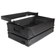 ProX XS-REV71K2U WLTBLLED Flight Case for Pioneer DDJ-REV7 & DDJ-1000 SRT with 2U Rackspace Laptop Shelf Wheels - Black Finish Supply