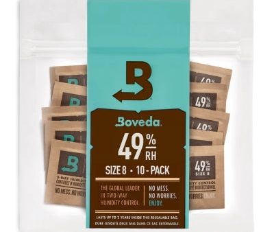 Boveda 49% RH Size 8 for Small Wood Instruments 10-Pack Online