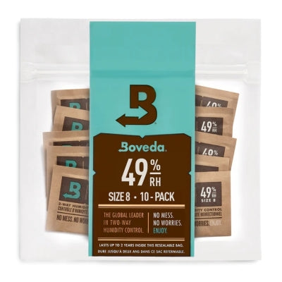 Boveda 49% RH Size 8 for Small Wood Instruments 10-Pack Online