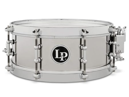 Latin Percussion LP4512-S Stainless Steel Salsa Snare - 4 1 5  X 12  Hot on Sale