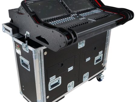 ProX XZF-AHAVANTIS For Allen and Heath AVANTIS Flip-Ready Hydraulic Console Easy Retracting Lifting Case by ZCASE on Sale