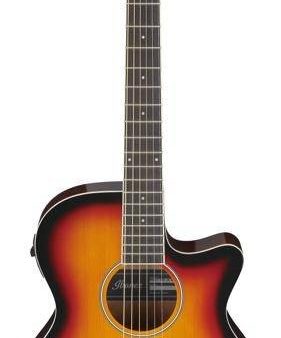 Ibanez AEG7VSH Acoustic-Electric Guitar (Transparent Vintage Sunburst) For Discount