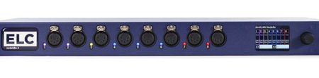 ELC DLN8GBX DMX Node 8x DMX Ports to 2x Ethernet 5-Pin XLR Touch Display Online now